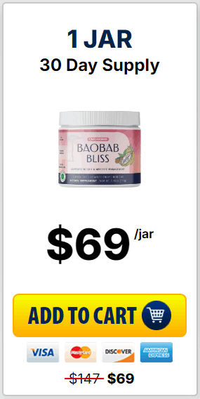 Buy Baobab Bliss 1 Bottle